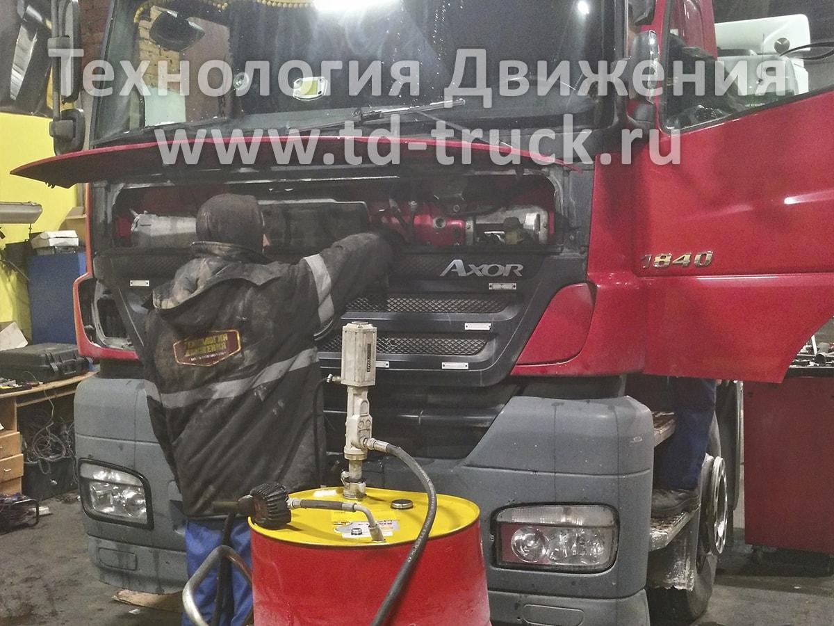 Ремонт тягача AXOR